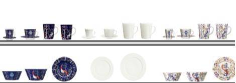 Kombinovat můžete ze všech iittala kolekcí..