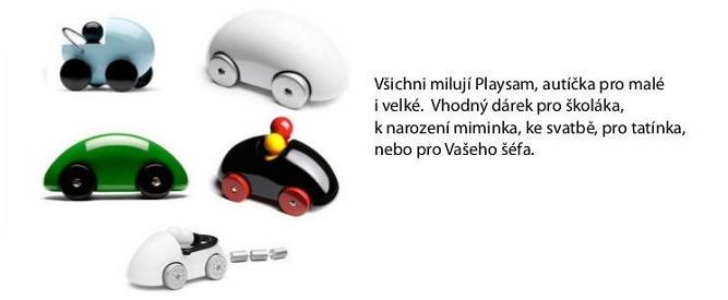 autíčka Playsam