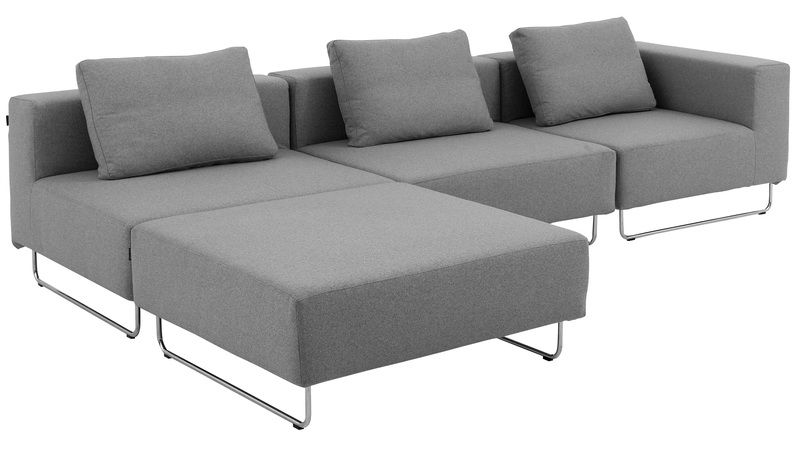 Sofa OHIO od Softline - jednotlivé díly umožňují nekonečné kombinace a tvary sezení
