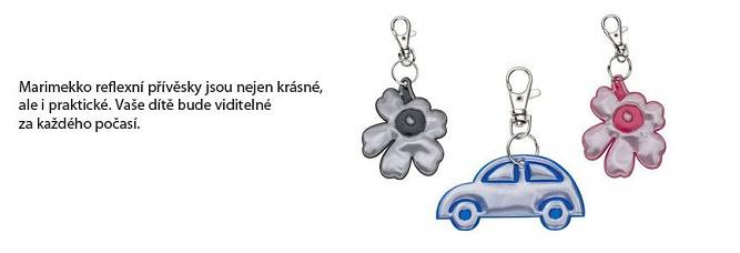 Marimekko reflexní přívěšek