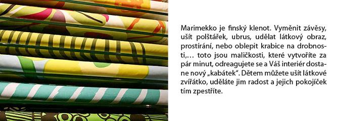 Předvánoční výprodej Marimekko
