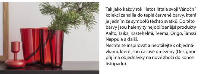 Iittala novinky pro vánoce 2015, nové produkty iittala