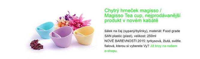 magisso tea cup, chytrý hrnek magisso