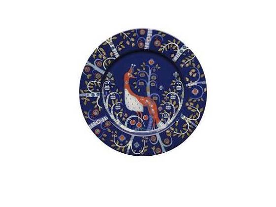 Iittala Taika modrá - mělký talíř 22cm