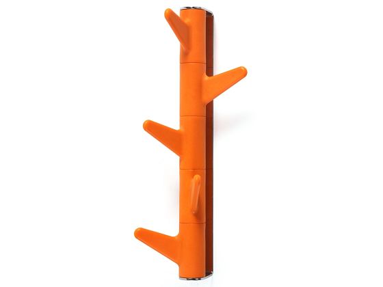 INNO OKA C5 nástěnný věšák oranžový